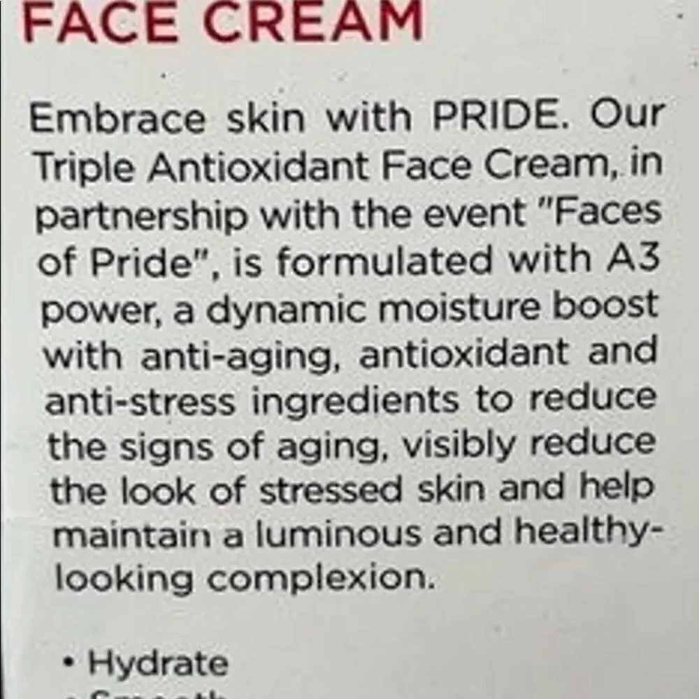 Dr Brant Triple Antioxidant Face Cream 50g New